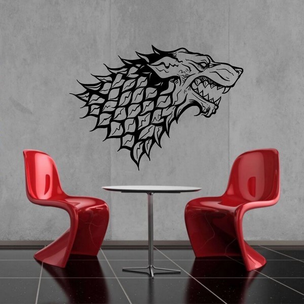Game Of Thrones - Wolf Head